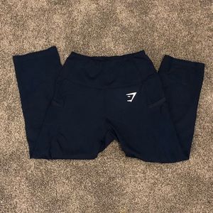 Size XS gymshark cropped leggings